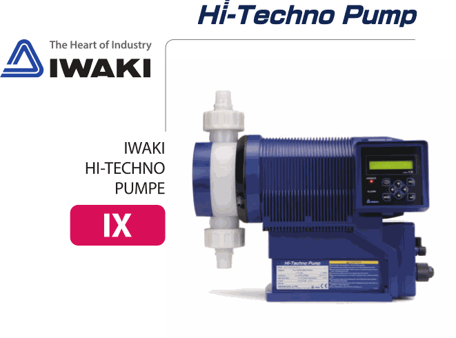 Iwaki IX-D150 and IX-D300 dosing pump series