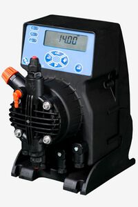 Etatron DLXB pH-Rx-Cl/M 0810 PP Solenoid metering pump PBX 27 228 AA 0810