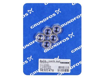 Grundfos bulk material, lock nut M12 DIN985 bulk quantity 98301478