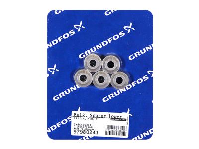 Grundfos bulk material, spacer bottom stainless steel bulk quantity 97980241