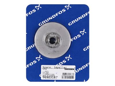 Grundfos Ersatz, Laufrad 1.4301 Bauteil 96903187